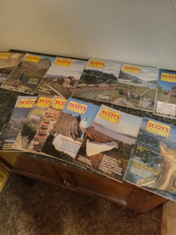 SCOTS MAGAZINES  can post. Or collect Inverness.
