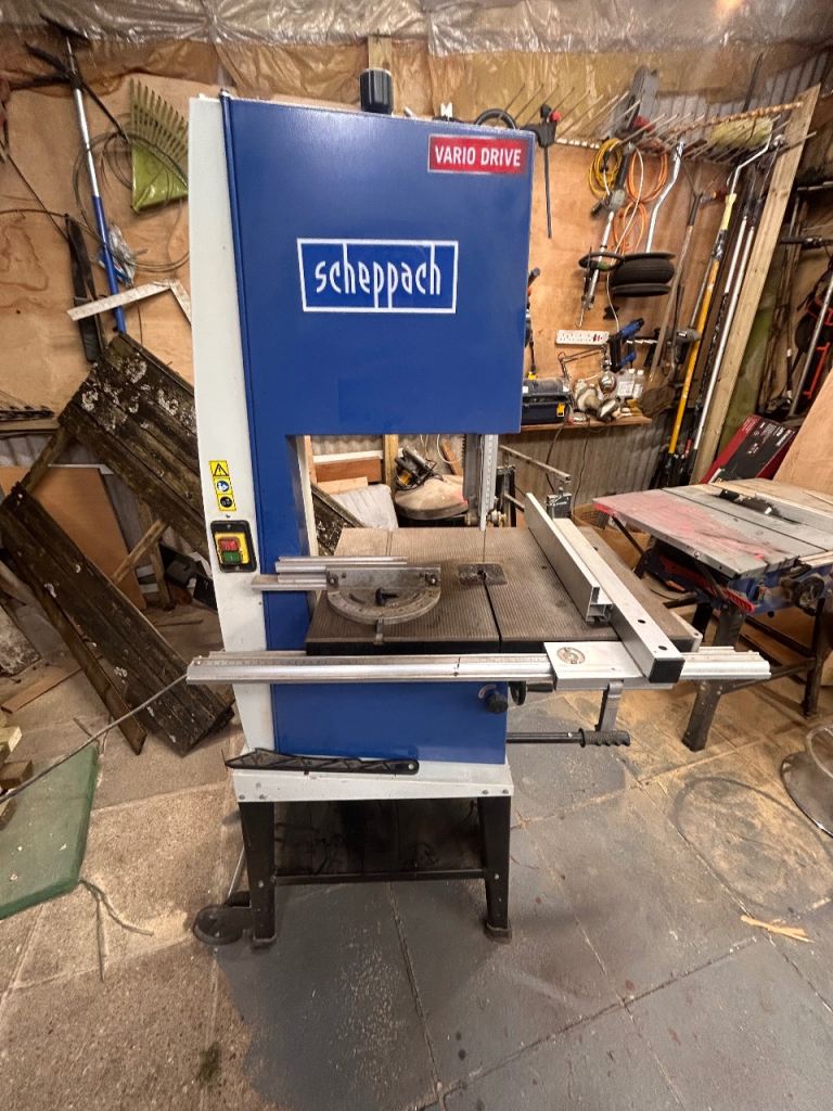 Scheppach BASA 3 Bandsaw (Vario Drive) – Excellent Condition