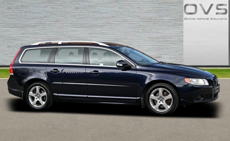 VOLVO V70 SE LUXURY 2.5T PETROL GEARTRONIC/AUTO 5DR ESTATE 2007 [57] BLUE