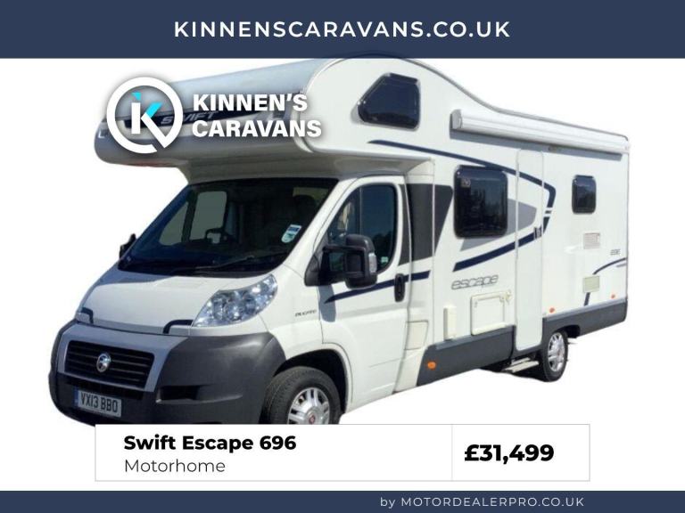 2012 Swift Escape 696 Motorhome