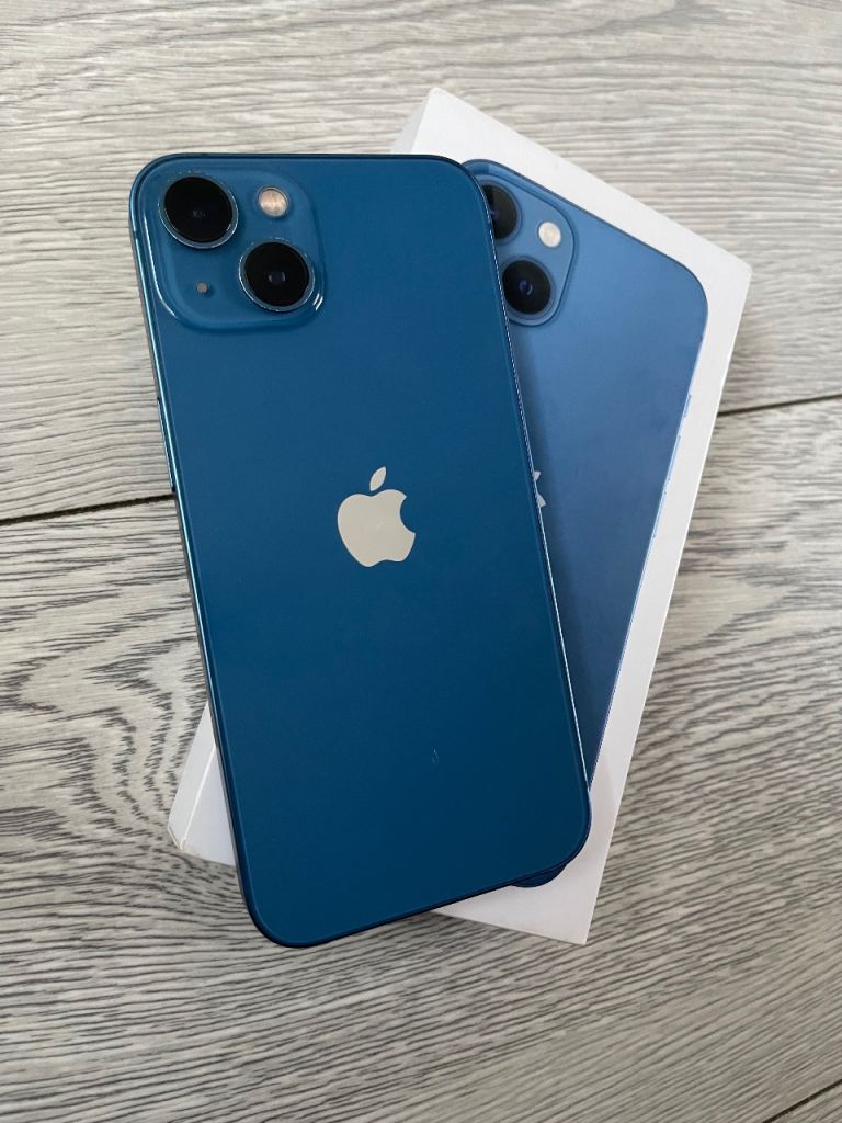 iPhone 13 *BOXED* / Blue-128GB-Unlocked