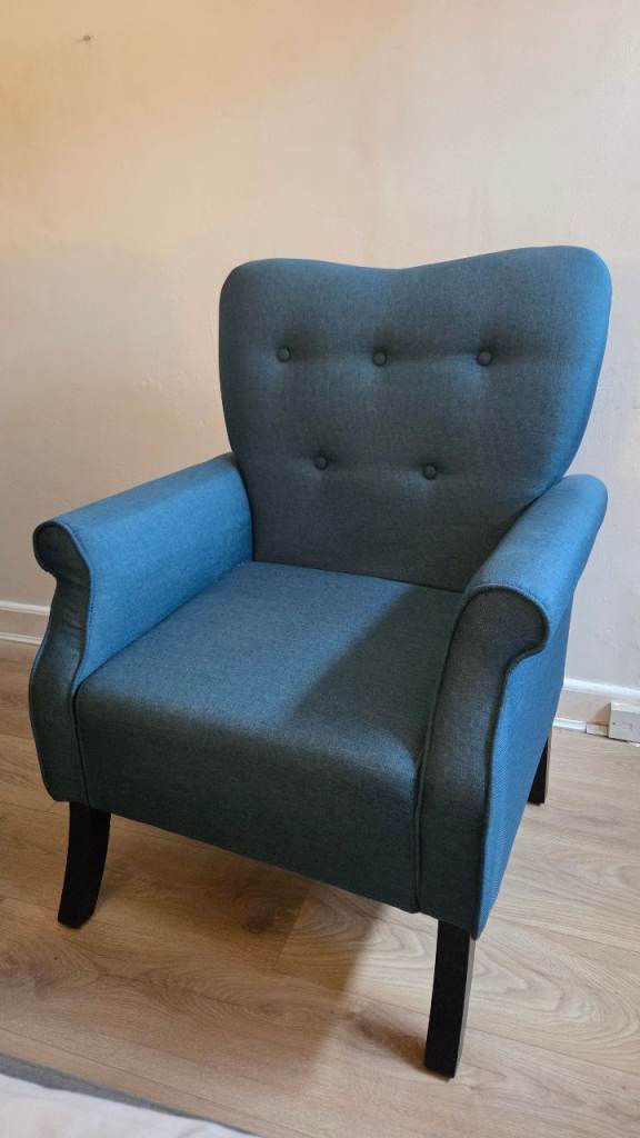 image for Blue Armchair great condition