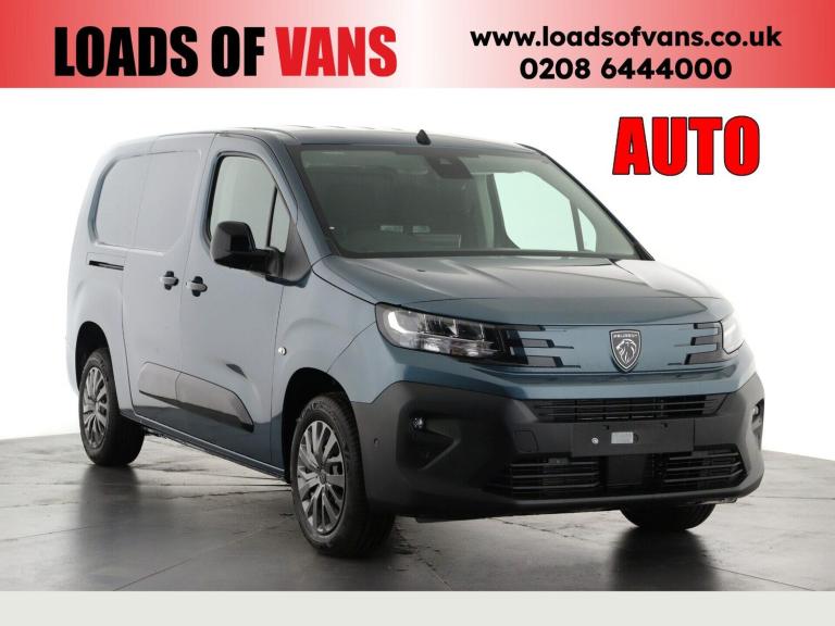 2025 Peugeot Partner PV Long 1.5 BlueHDi 130 Asphalt Auto EAT8 PANEL VAN Diesel Automatic