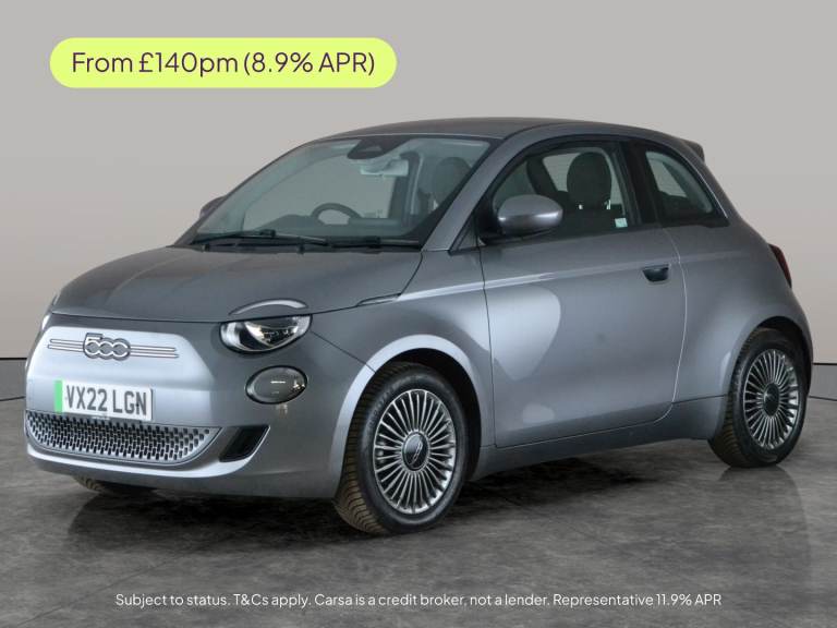 2022 Fiat 500e 42kWh Icon Hatchback 3dr Electric Auto (118 ps) - KEYLESS START - DAB - USB Hatchb...