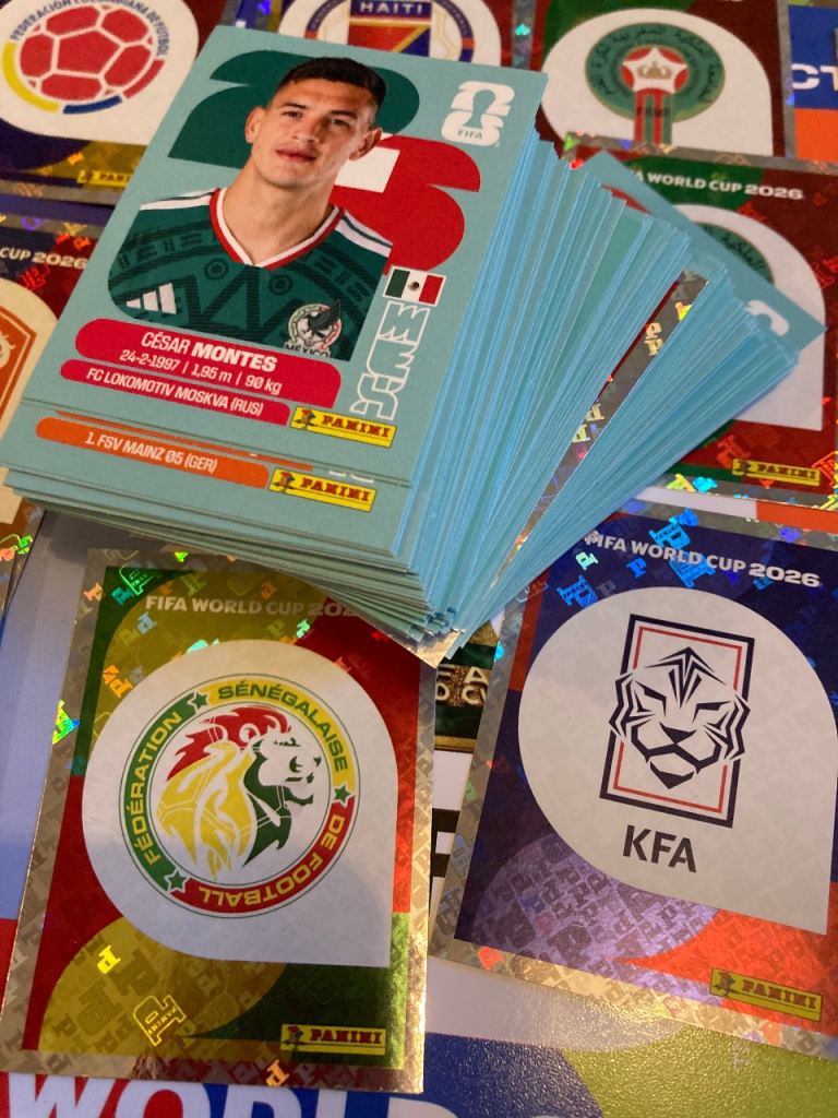 Panini World Cup 2026 stickers swaps and needs new list 5 June