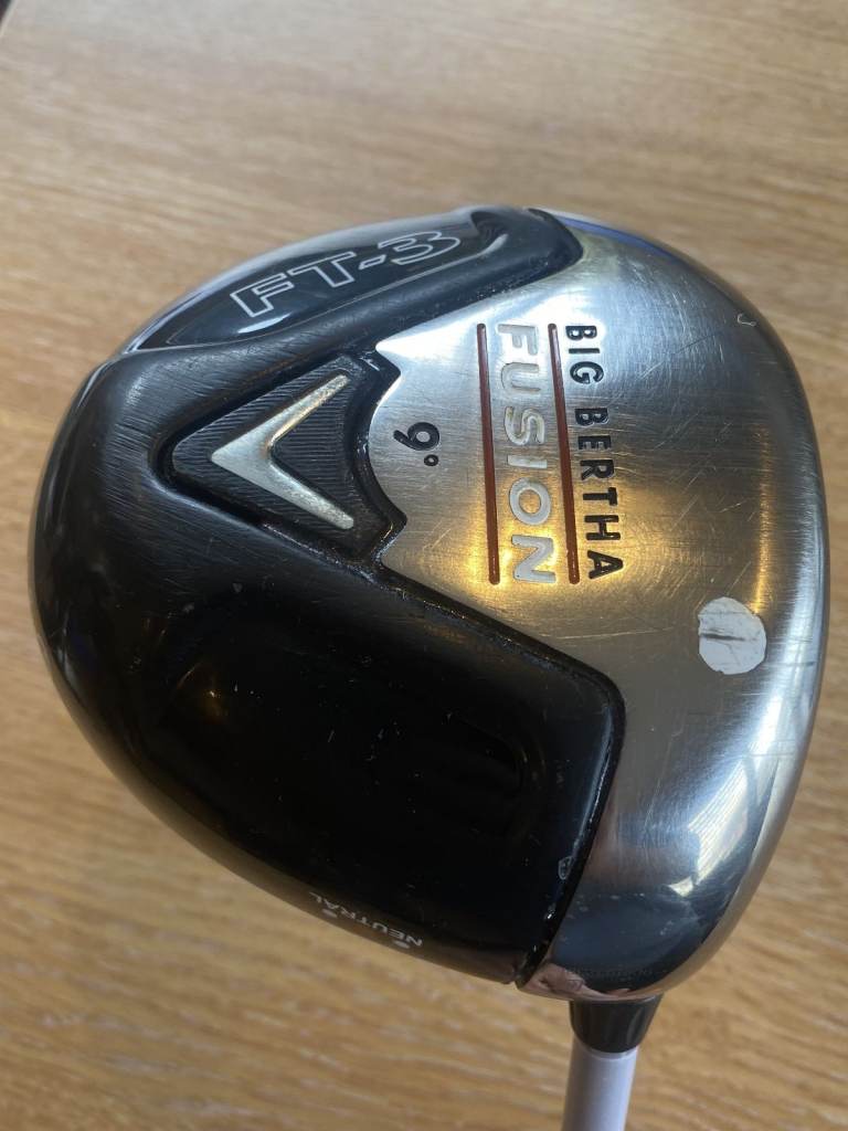 Callaway FT‑3 Driver 9° – Stiff Shaft – Cosmetic Wear – Fully Usable - Collection Only