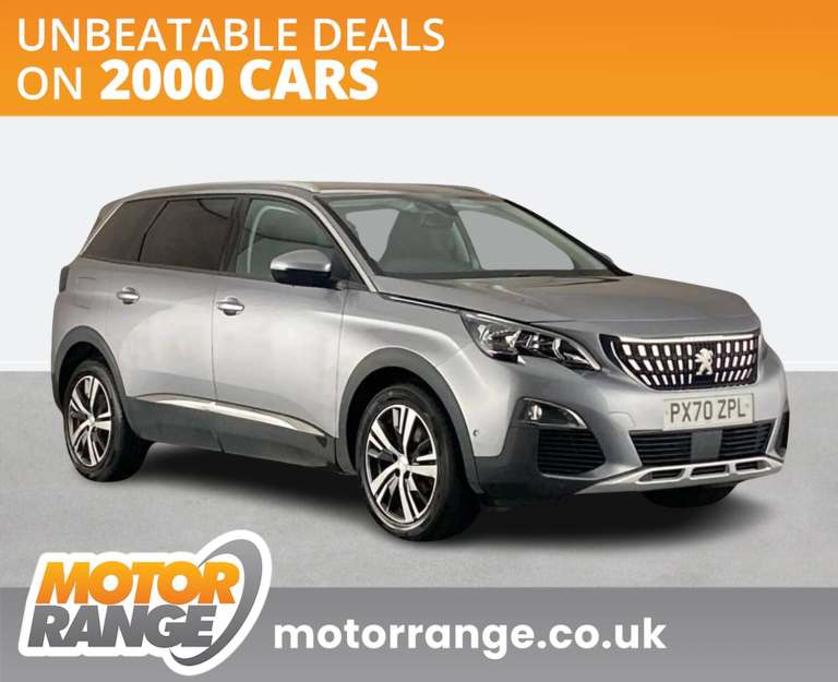 2020 Peugeot 5008 1.5 BlueHDi Allure 5dr HATCHBACK DIESEL Manual
