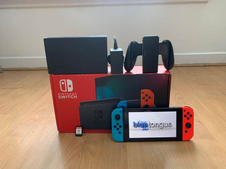 Nintendo Switch Console with Joy-Cons and Dock (extended battery Model)