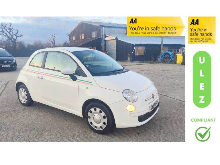 2012 Fiat 500 1.2 Pop 3dr [Start Stop] HATCHBACK Petrol Manual