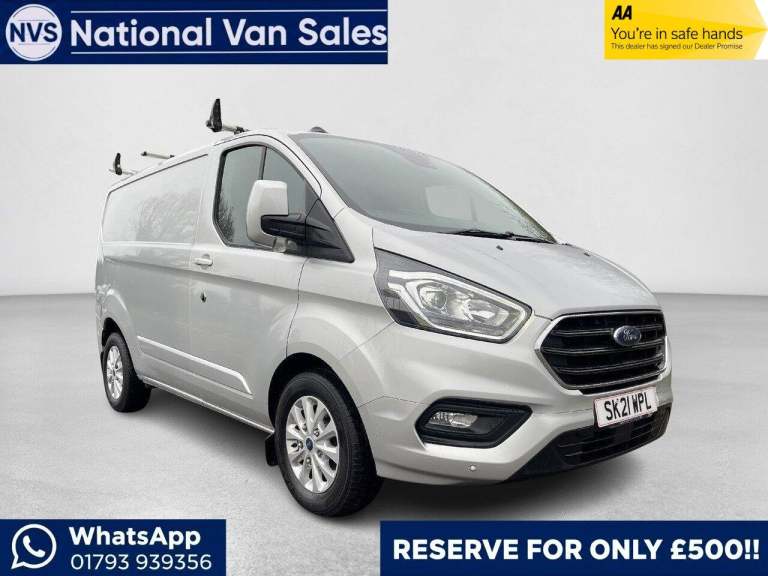2021 Ford Transit Custom 1.0 340 EcoBoost 13.6kWh Limited Auto L1 H1 Euro 6 5dr PANEL VAN Petrol/...