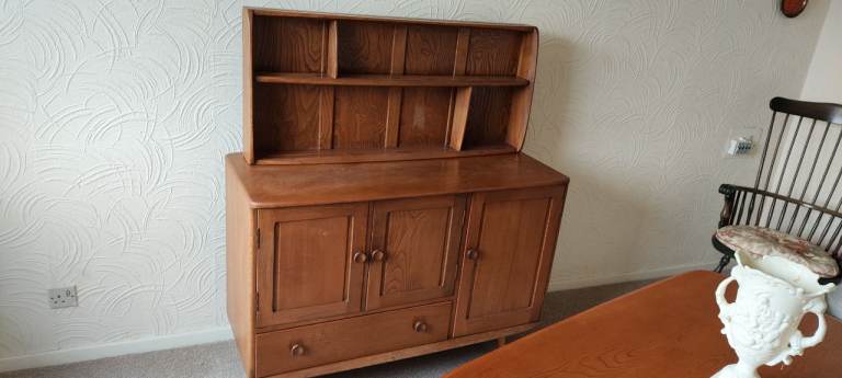 Ercol dinner table and sideboard 