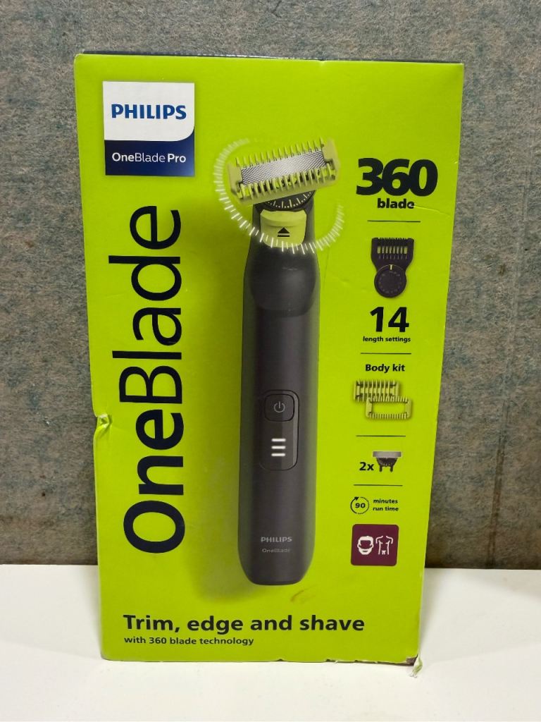 Philips OneBlade Pro 360 Blade – Brand New, Boxed