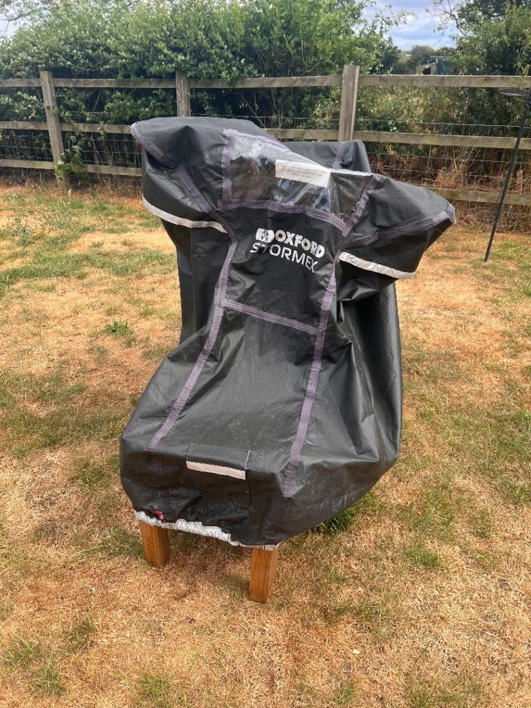 Oxford Stormex Motorcycle Cover – Black, Good Condition