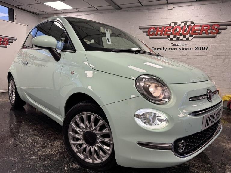 2016 Fiat 500 TwinAir Lounge Hatchback Petrol Automatic