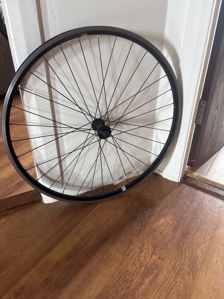 Black Bike Wheel