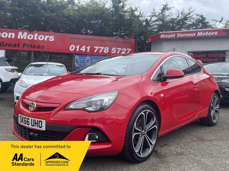 2016 Vauxhall Astra GTC 1.4T 16V 140 Limited Edition 3dr Auto HATCHBACK PETROL Automatic