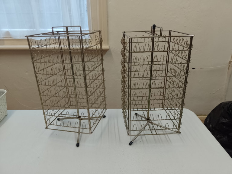 192 space Revolving Counter Top Thimble Display x 2