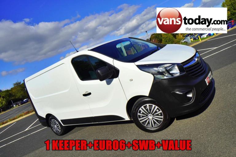 2018 Vauxhall Vivaro 2700 1.6CDTI 95PS H1 Van [Start Stop] PANEL VAN DIESEL Manual
