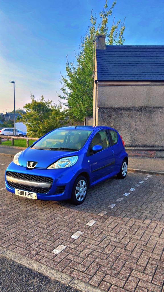 2011 PEUGEOUT 107 1.0 PETROL ULEZ MOT MAY 2027 £20 ROAD TAX STARTS N DRIVES GREAT
