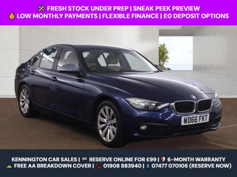 2017 BMW 3 Series 320d SE 4dr Step Auto SALOON DIESEL Automatic