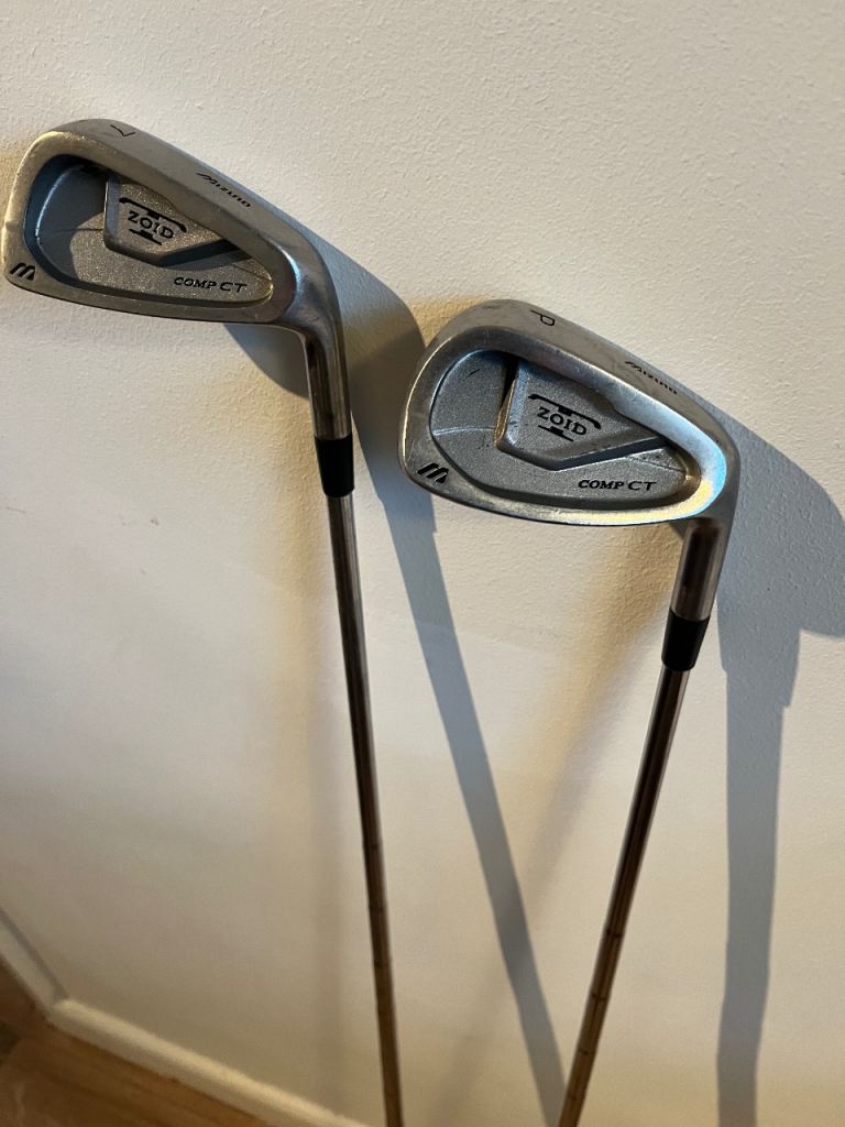 MIZUNO GOLF IRONS - selling individually 
