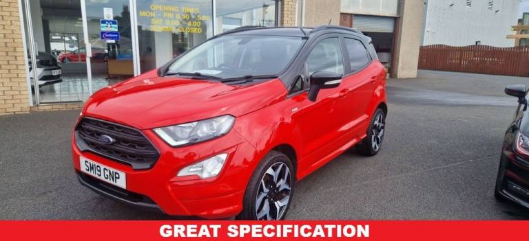 2019 Ford Ecosport 1.0T EcoBoost GPF ST-Line SUV 5dr Petrol Manual Euro 6 (s/s) (125 ps) HATCHBAC...