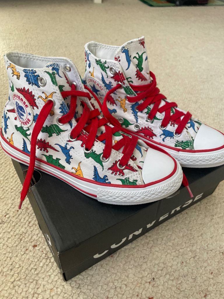 Converse Dinoverse Limited Edition, UK Size 2