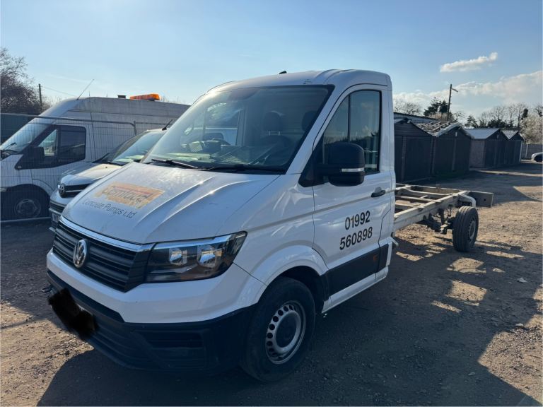 Volkswagen crafter chassis cab 2.0 tdi fwd white BREAKING FOR PARTS 
