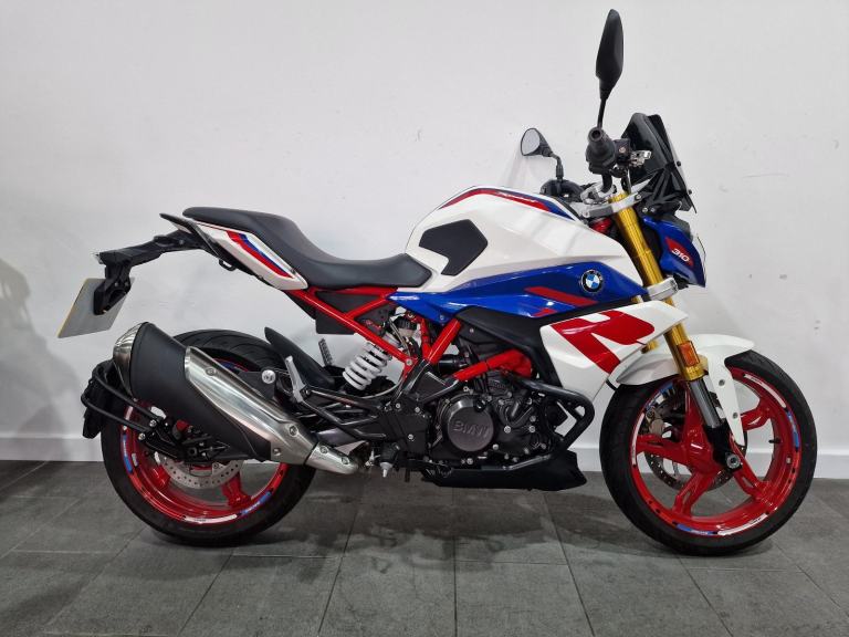 2023 BMW G310R, A2 Compliant, Engine Bars, Adjustable Levers, Windscreen