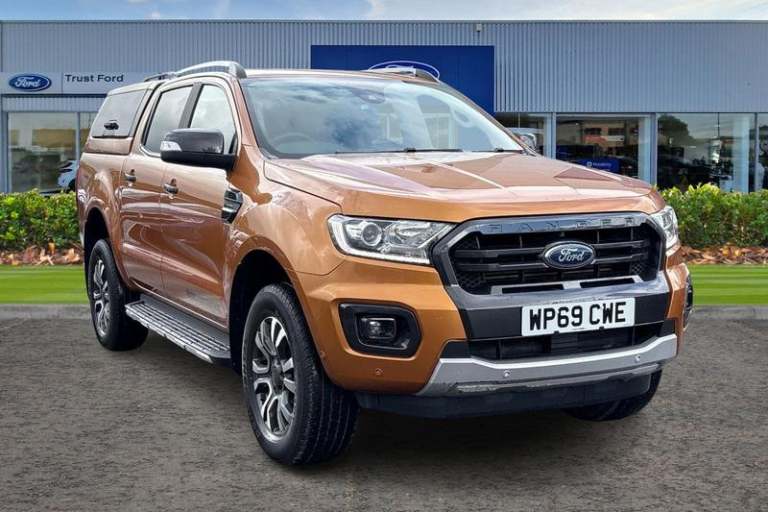 2019 Ford Ranger Wildtrak AUTO 2.0 EcoBlue 213ps 4x4 Double Cab Pick Up, SAT NAV, CLIMATE CO Pick...