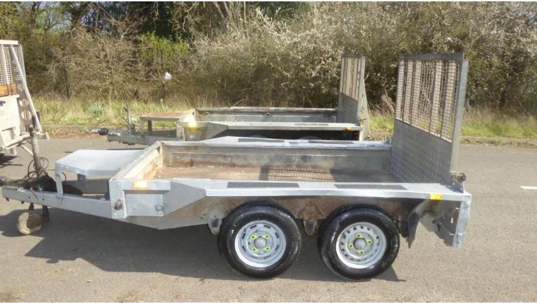  Choice Of 3  Ifor Williams GX84 - 8ft x 4ft - Plant Trailer - 2700kg