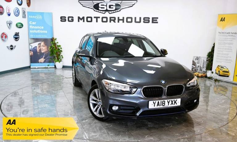 2018 BMW 1 Series 118d Sport 5dr [Nav/Servotronic] Step Auto HATCHBACK DIESEL Automatic