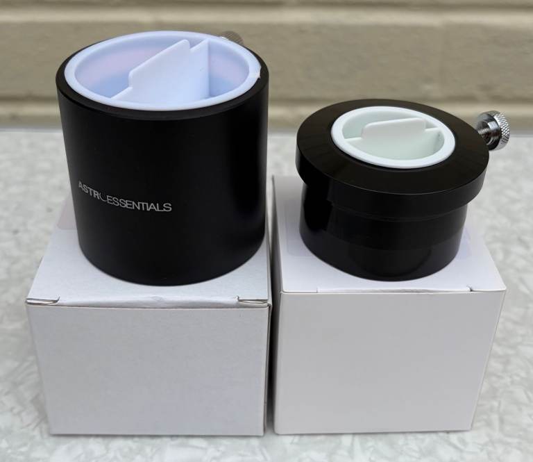 Astro Essentials 2" Visual Back / Eyepiece Holder for SCT Telescopes and 2" to 1.25" Reducer Adapter