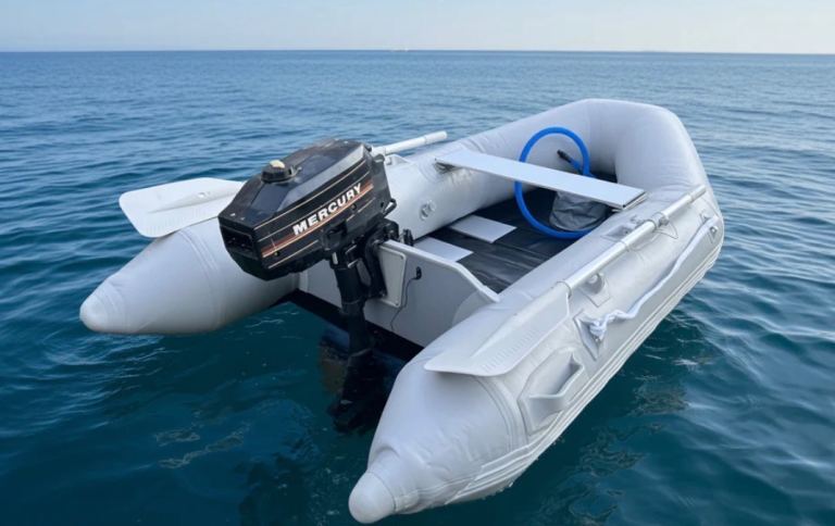 Inflatable Dinghy 230 new with Mercury 2.2hp outboard