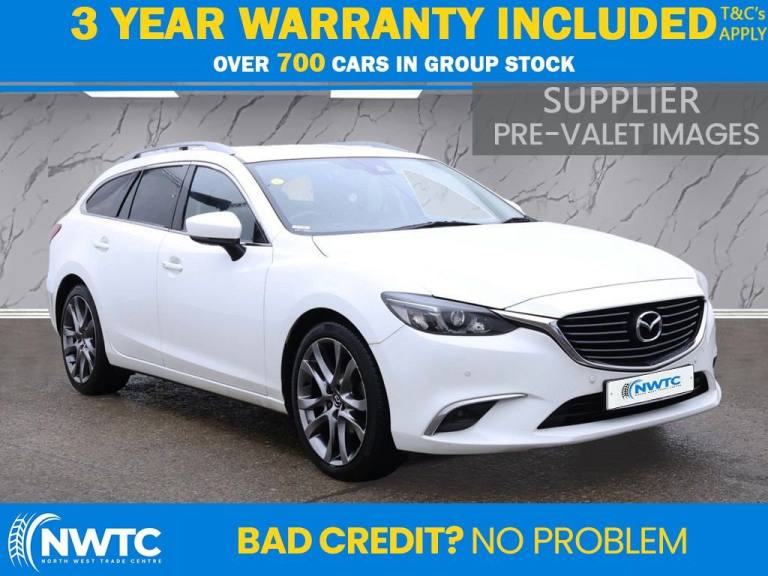 2017 Mazda Mazda6 2.2 SKYACTIV-D Sport Nav Tourer 5dr Diesel Manual Euro 6 (s/s) (150 ps) EXT Est...