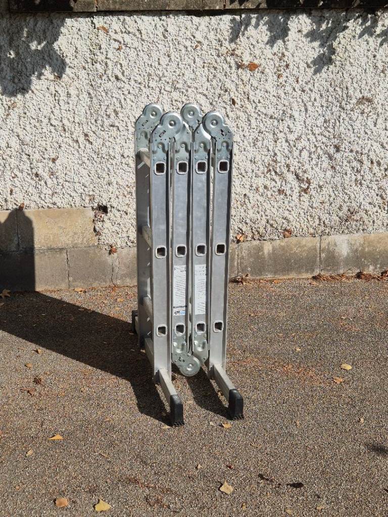Multi-Purpose Aluminium Folding Ladder – Good Condition