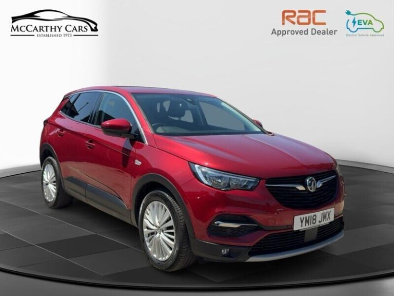 2018 Vauxhall Grandland X Turbo Sport Nav SUV Petrol Automatic