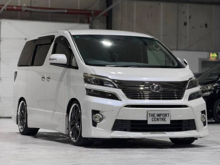 2013 Toyota Vellfire 2.4 240Z PETROL AUTOMATIC 7 SEATER ULEZ 5DR FRESH IMPORT + MPV Petrol Automatic