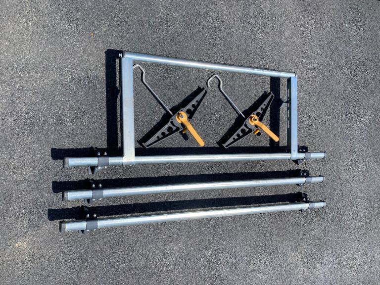 Rhino roof bars withstood+roll bar+2 clamps 
