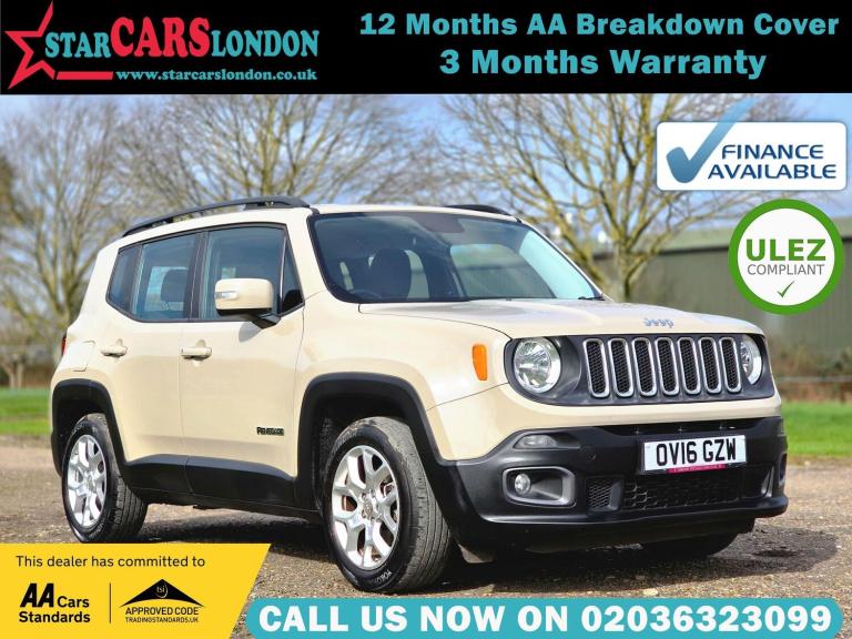 2016 Jeep Renegade 1.4T MultiAirII Longitude DDCT Euro 6 (s/s) 5dr ESTATE Petrol Automatic