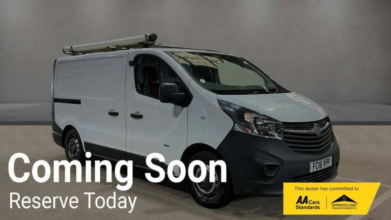 2016 Vauxhall Vivaro 2900 1.6CDTI 90PS ecoFLEX H1 Van PANEL VAN DIESEL Manual