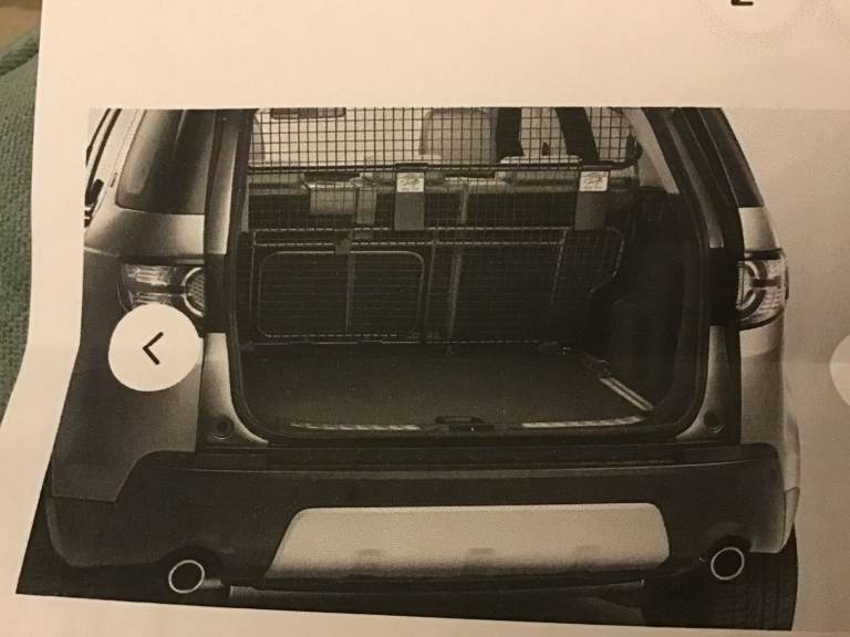 GENUINE DISCOVERY SPORT LUGGAGE PARTITION DOG GAURD VPLCS0299