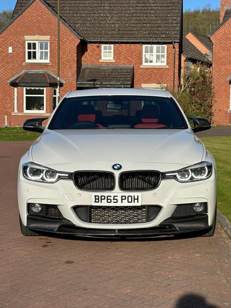 BMW 335d M Sport xDrive Auto (Euro 6) – White - Genuine Carbon added, FULL BMW service history.