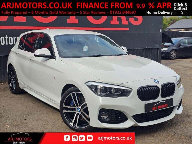 2018 BMW 1 Series 1.5 118i GPF M Sport Shadow Edition Euro 6 (s/s) 5dr HATCHBACK Petrol Manual