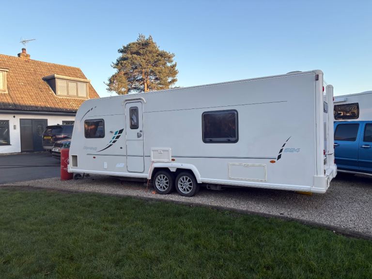 Bailey Olympus twin wheel 2011 caravan 