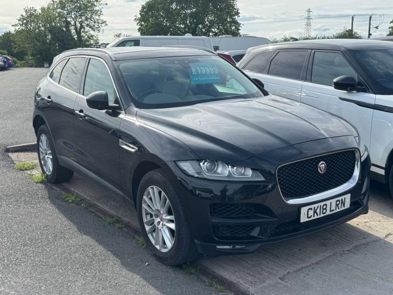 2018 Jaguar F-Pace 2.0 F-PACE Portfolio AWD Auto 4WD 5dr SUV Petrol Automatic