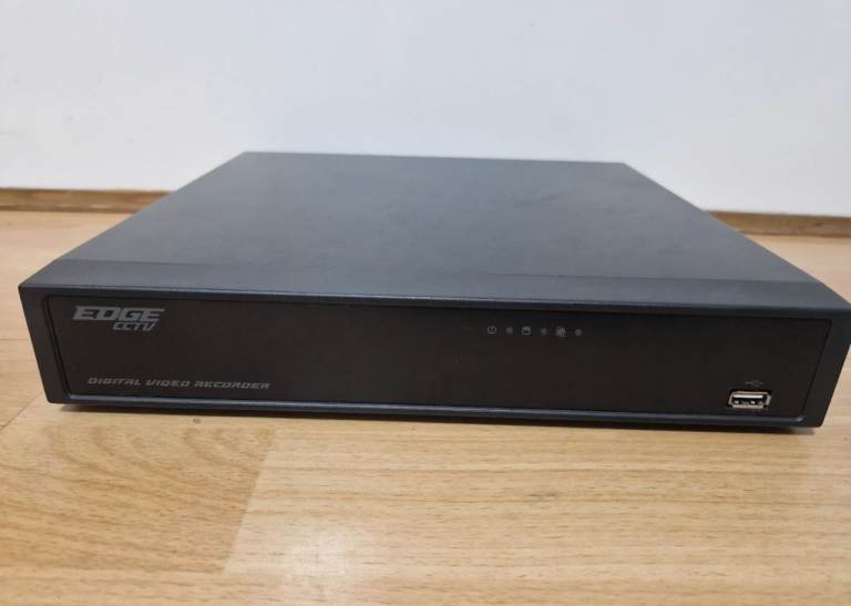 Edge CCTV EC04 Digital Video Recorder DVR 4 Channel 1TB HDD for Cameras BNC UK I