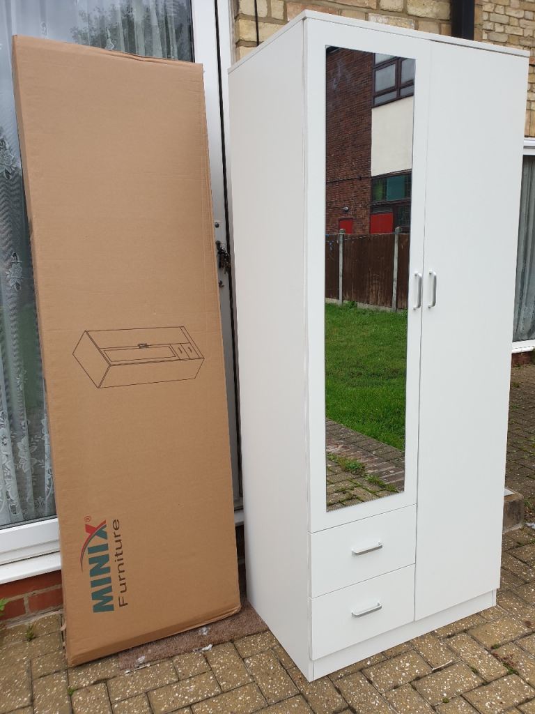 2 Door Wardrobe New (in Box) Flat Pack Brand New 2 door 