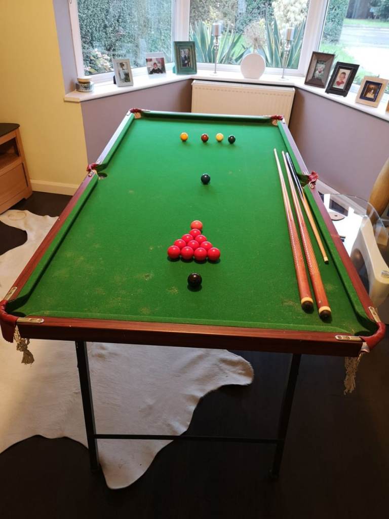 6ft collapsible pool table
