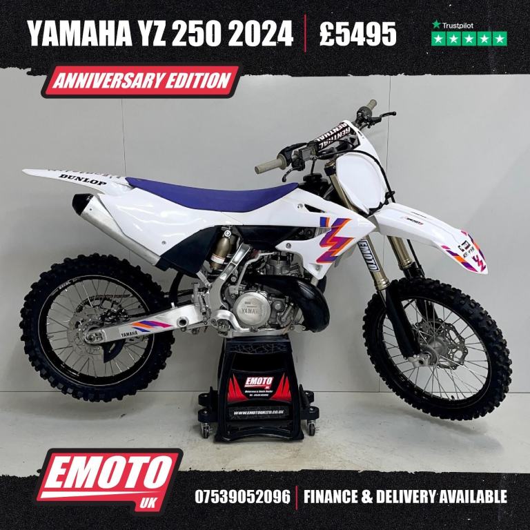 YAMAHA YZ 250 2024 Motocross Bike 250cc @EmotoUK - Finance Available